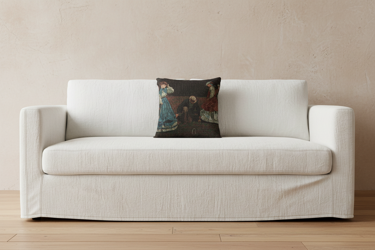 Croquet Scene — Homer Pillow