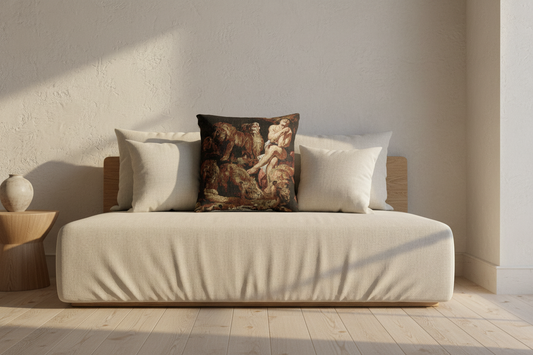 Daniel in the Lions' Den — Rubens Pillow