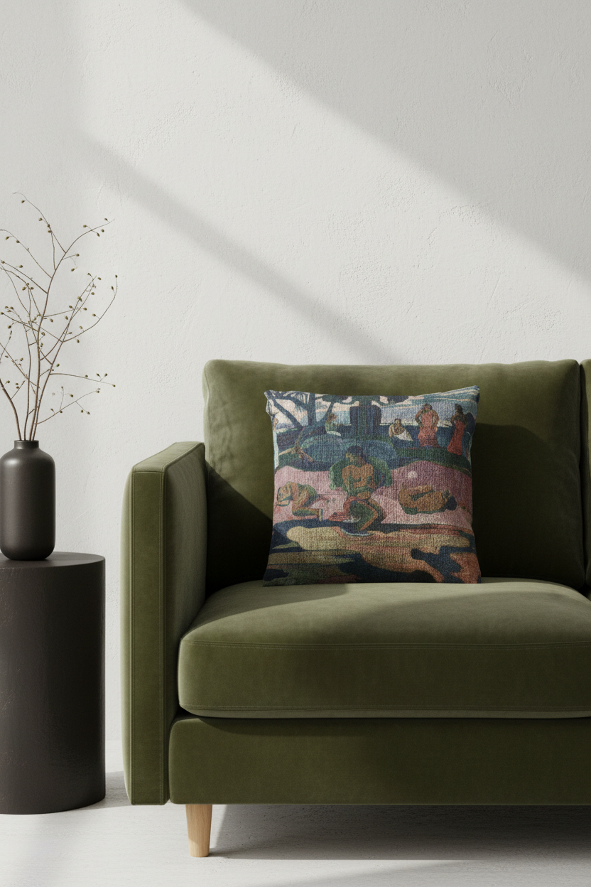 Day of the God — Gauguin Pillow