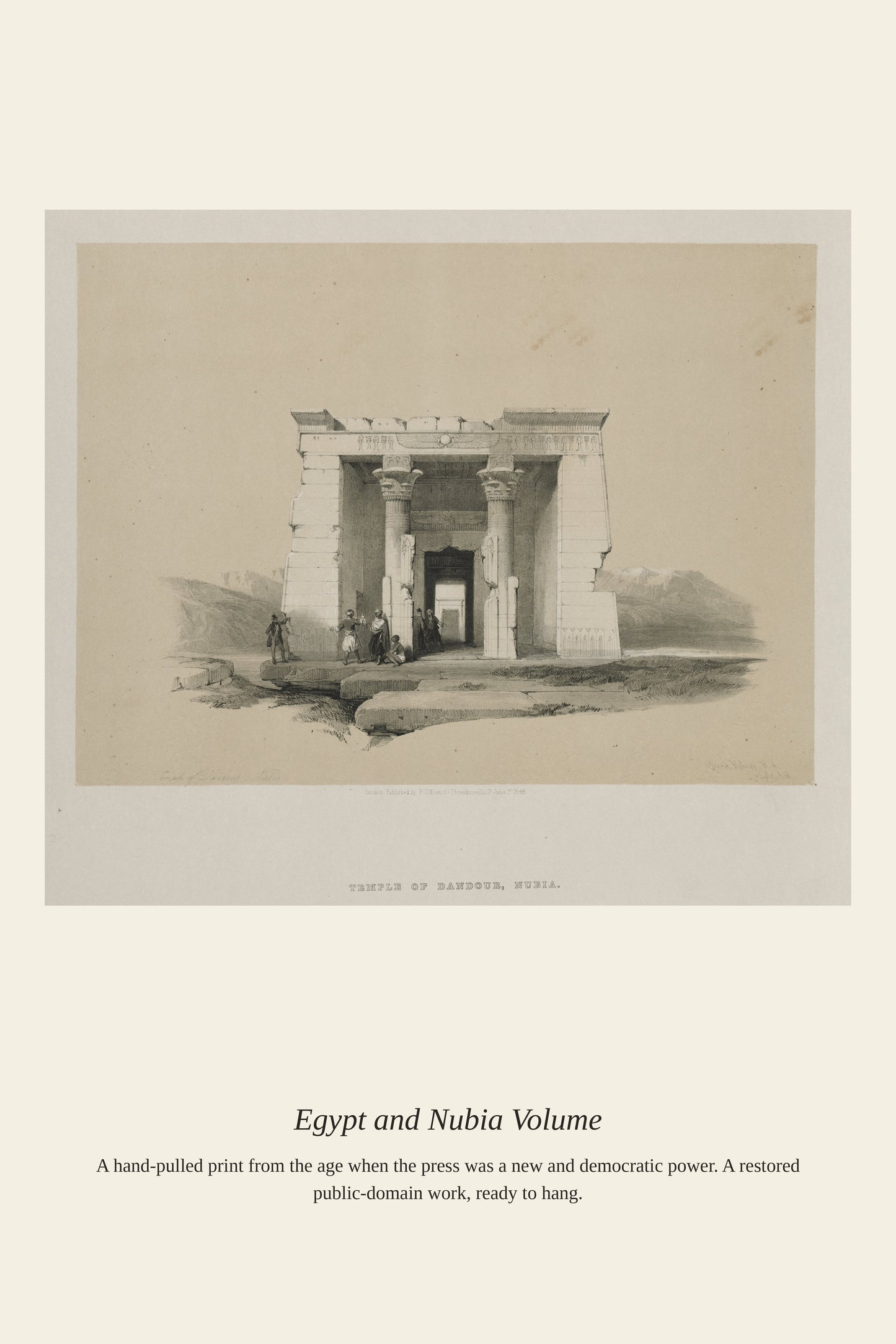 Egypt and Nubia Volume (2) - Ancient Art Print