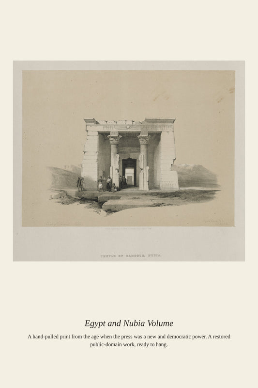 Egypt and Nubia Volume (2) - Ancient Art Print
