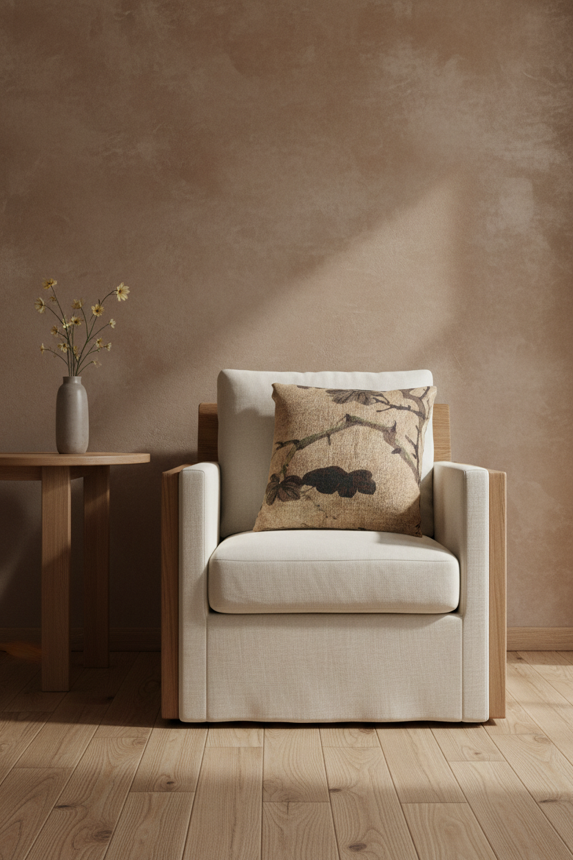 Flowering Plants Pillow