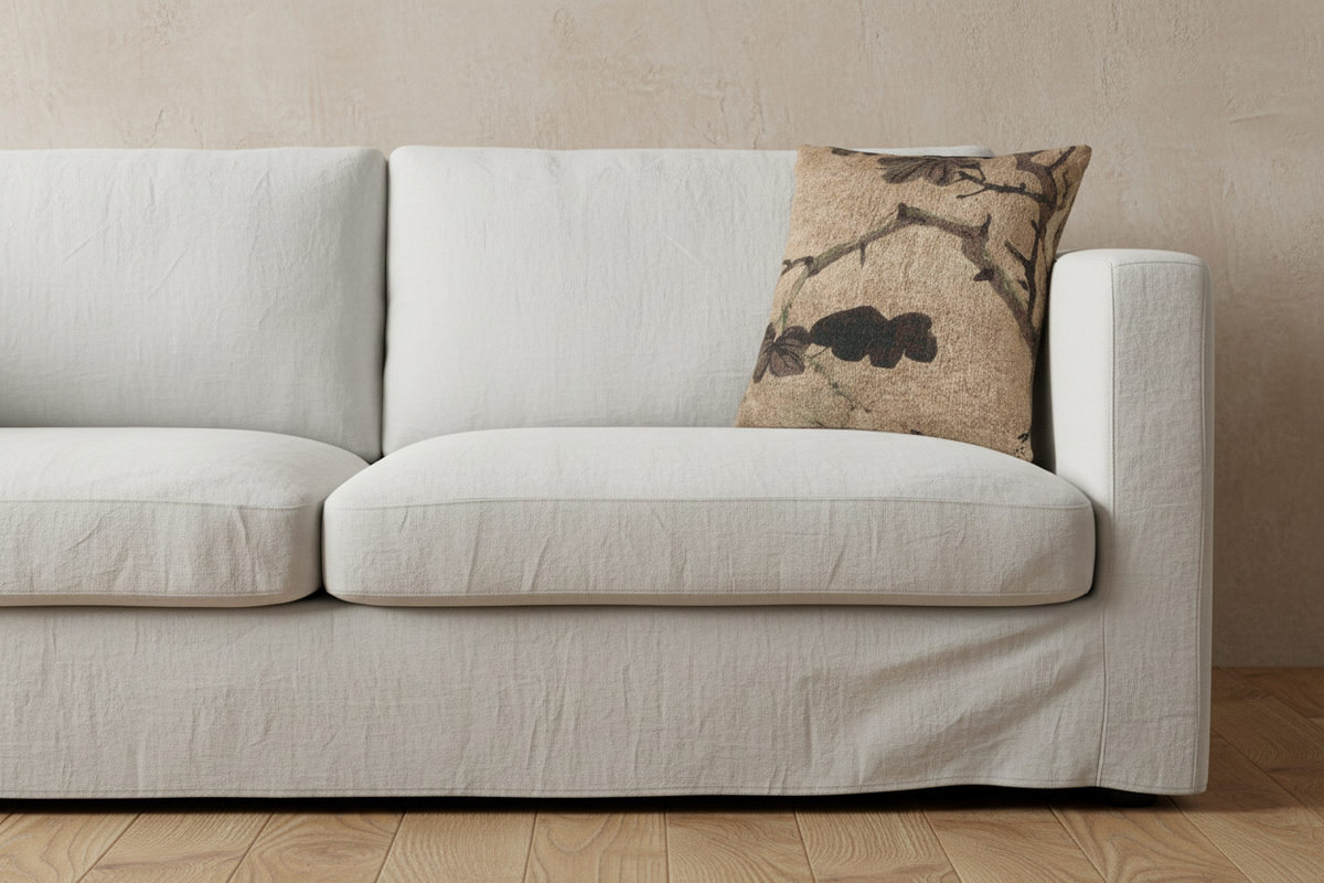 Flowering Plants Pillow