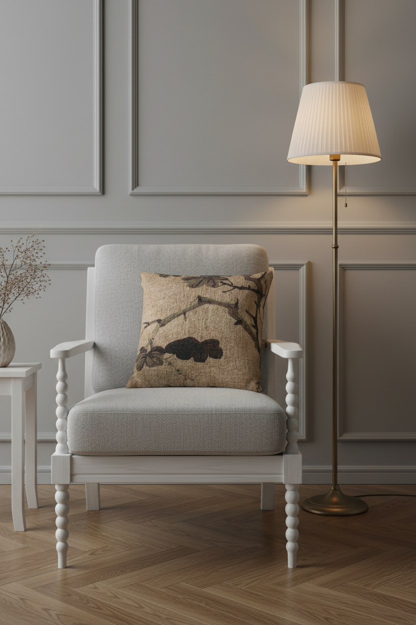 Flowering Plants Pillow