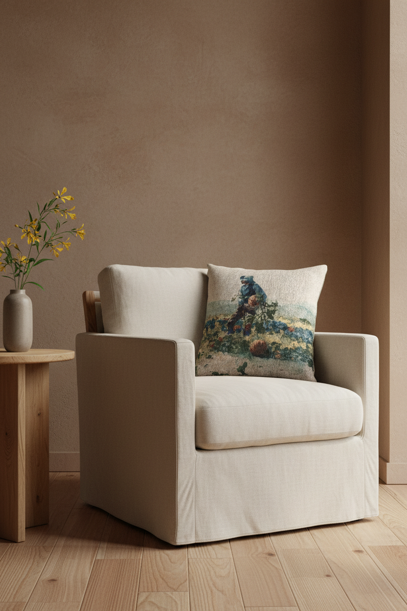 For to Be a Farmer's Boy — Homer Pillow