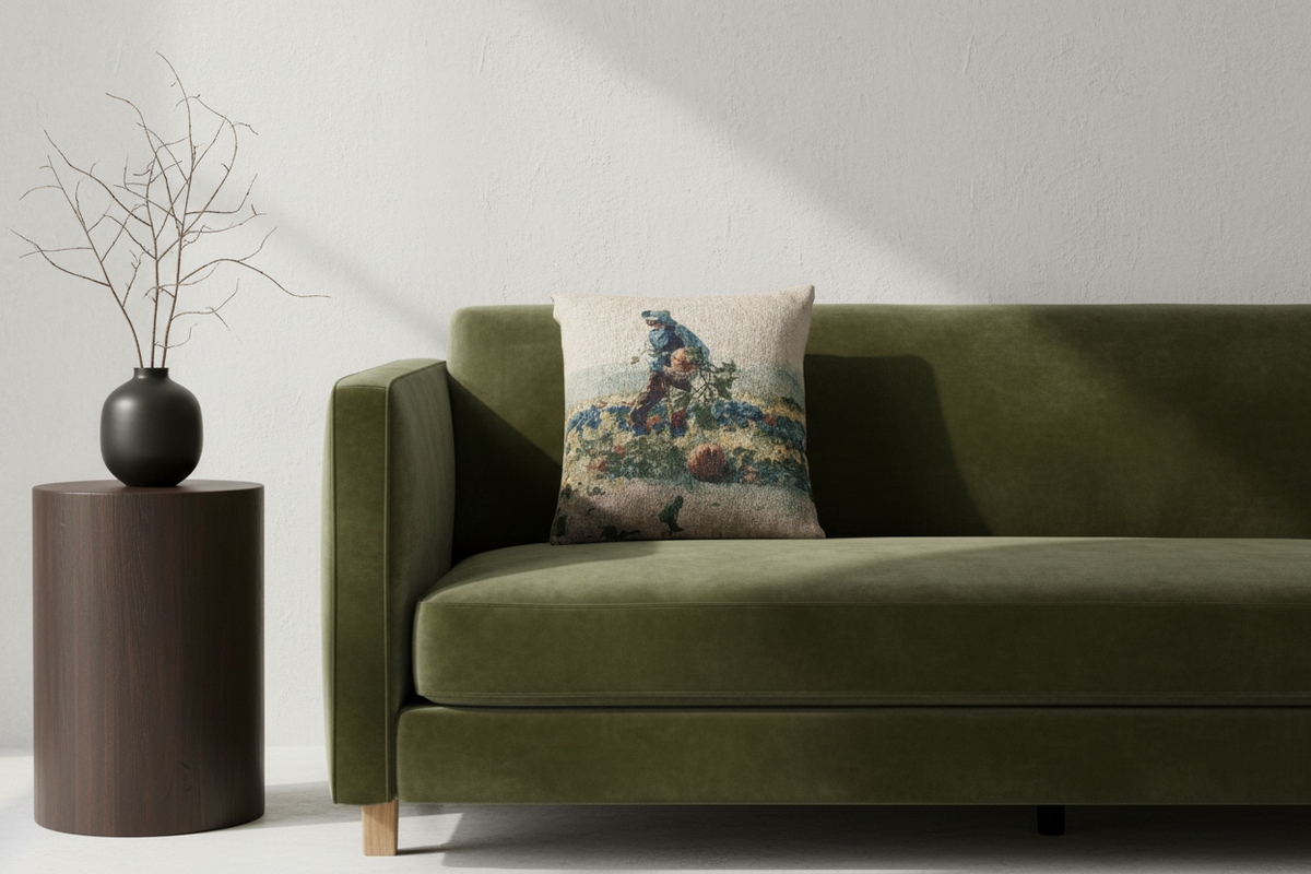 For to Be a Farmer's Boy — Homer Pillow