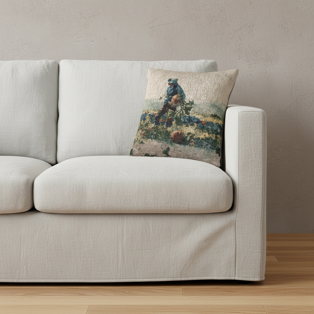 For to Be a Farmer's Boy — Homer Pillow