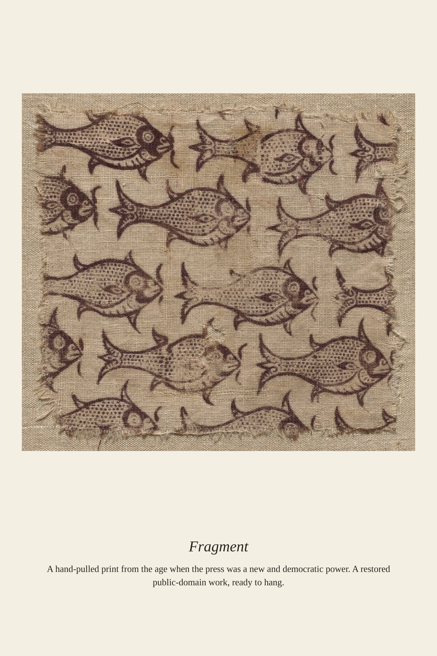 Fragment - Antique Art Print