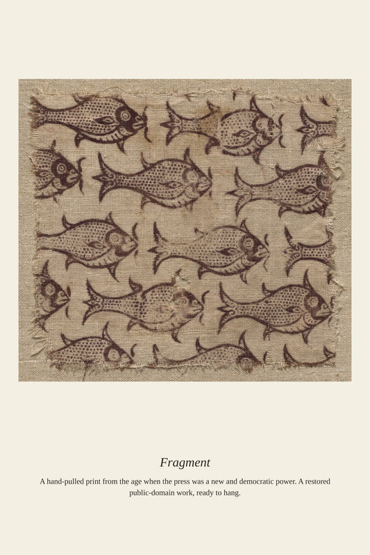 Fragment - Antique Art Print