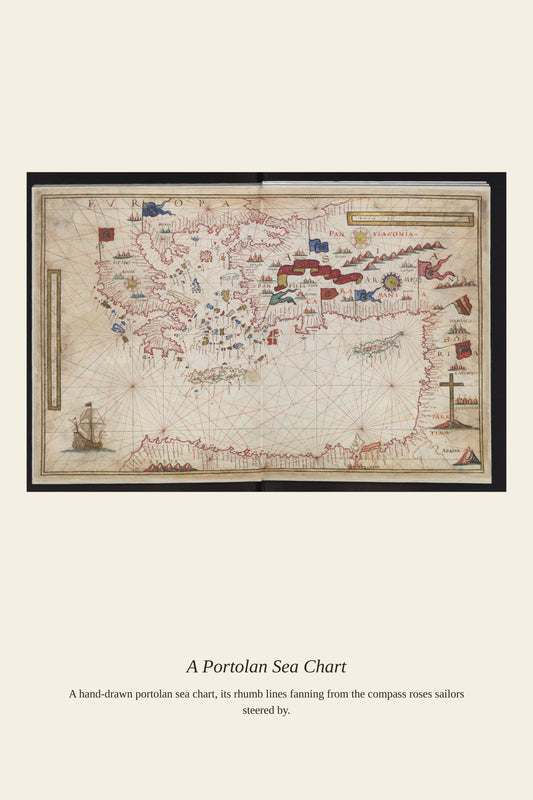 Geographicae Tabulae in Charta Pergamena - Antique Art Print