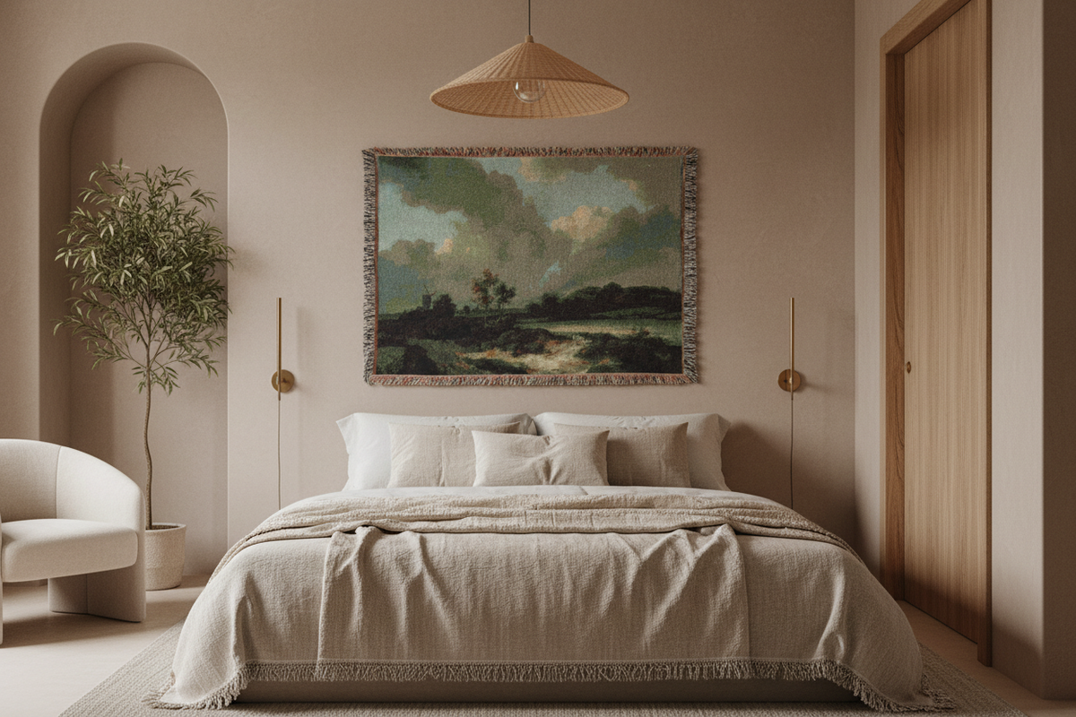 Grainfields — Ruisdael Tapestry Blanket