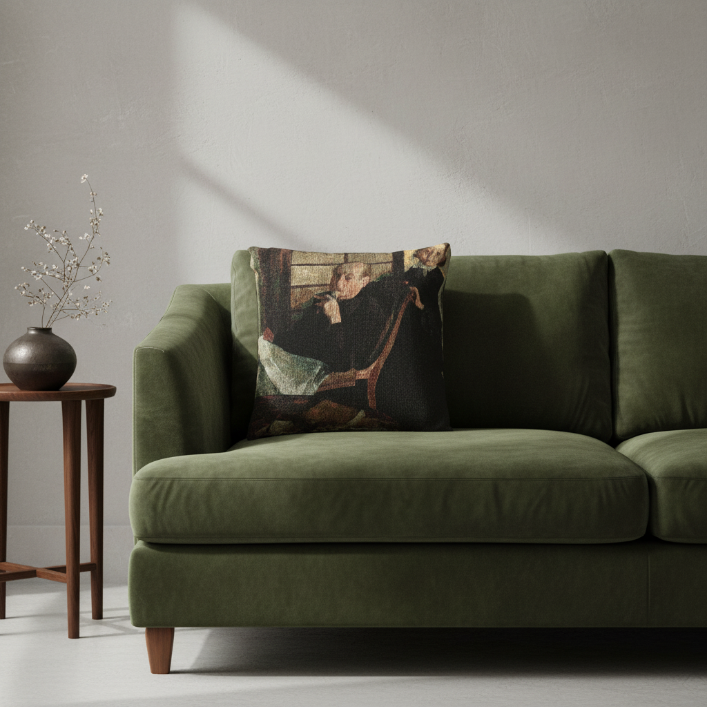 Henri Degas and His Niece Lucie Degas — Degas Pillow
