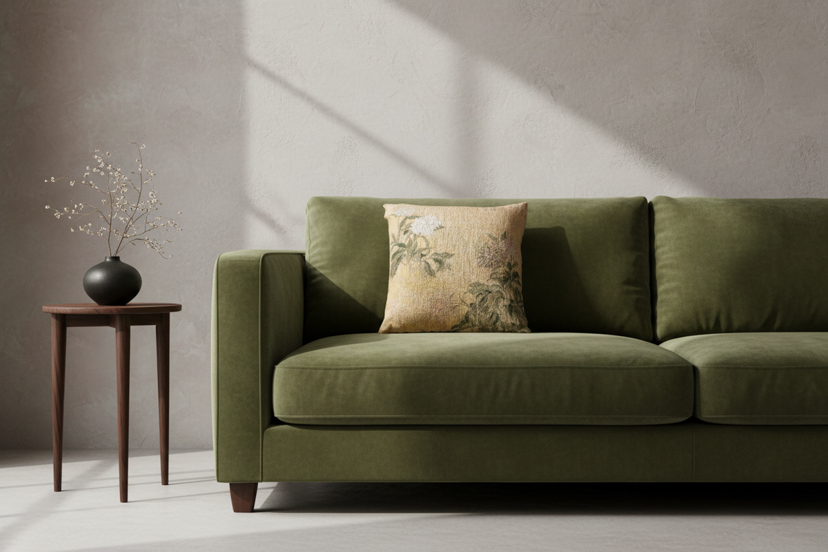 Herbaceous Peony Pillow