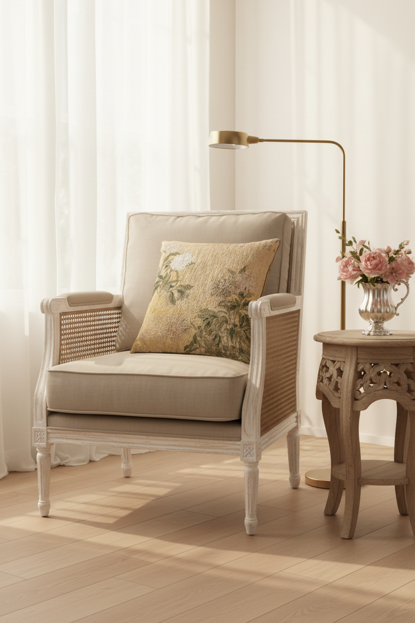 Herbaceous Peony Pillow