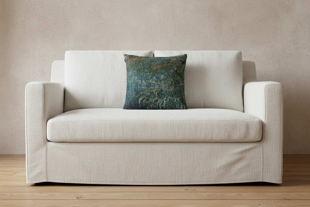 Irises — Monet Pillow