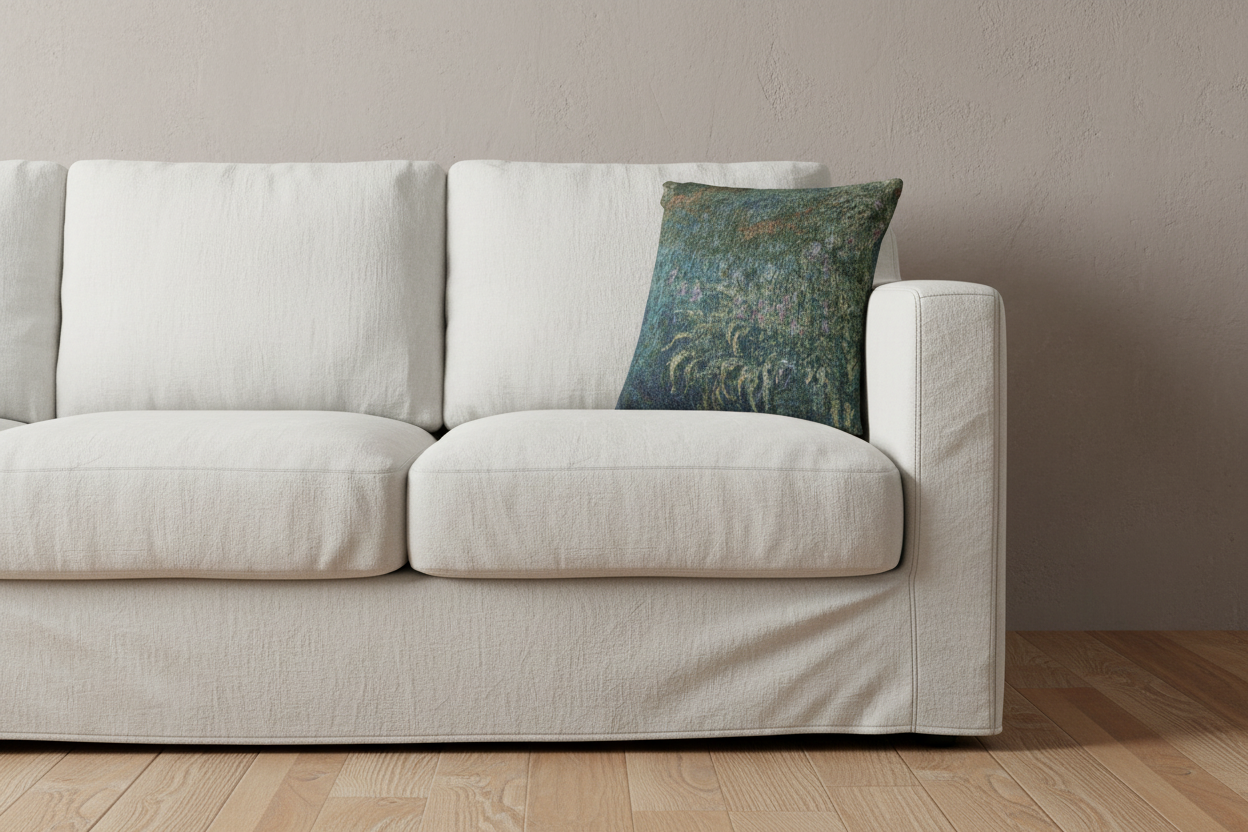 Irises — Monet Pillow