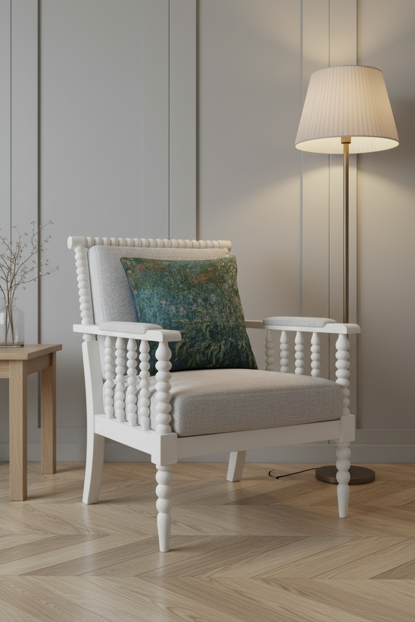 Irises — Monet Pillow