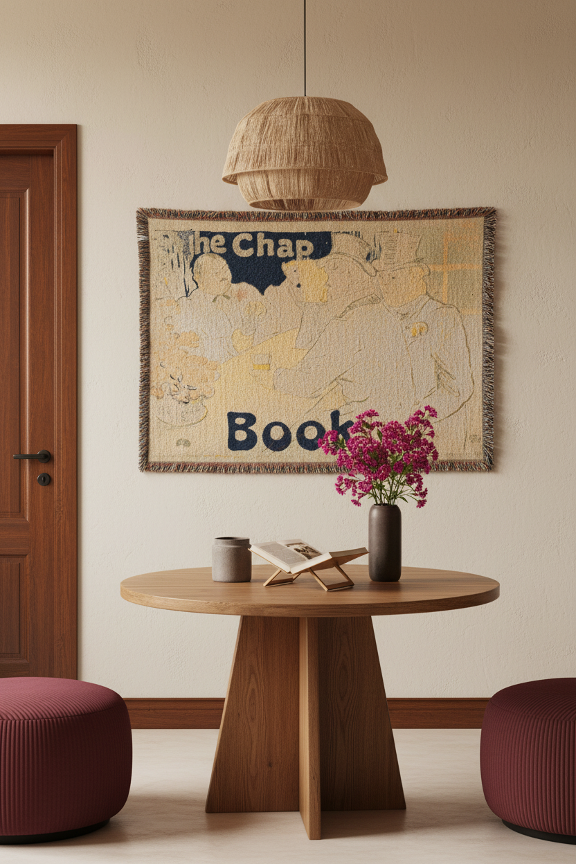 Irish and American Bar — Toulouse-Lautrec Tapestry Blanket