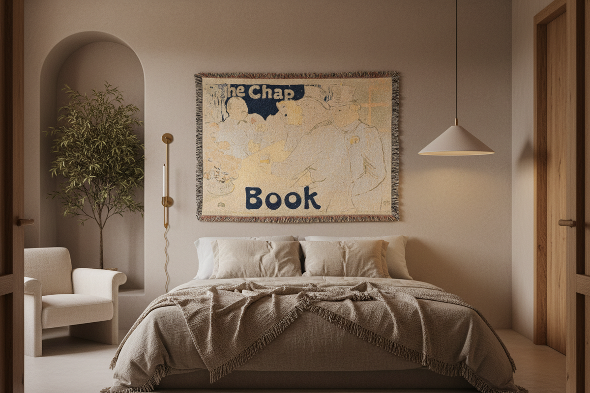 Irish and American Bar — Toulouse-Lautrec Tapestry Blanket