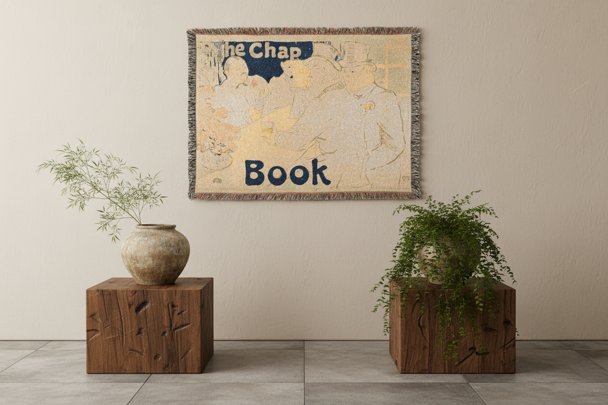 Irish and American Bar — Toulouse-Lautrec Tapestry Blanket