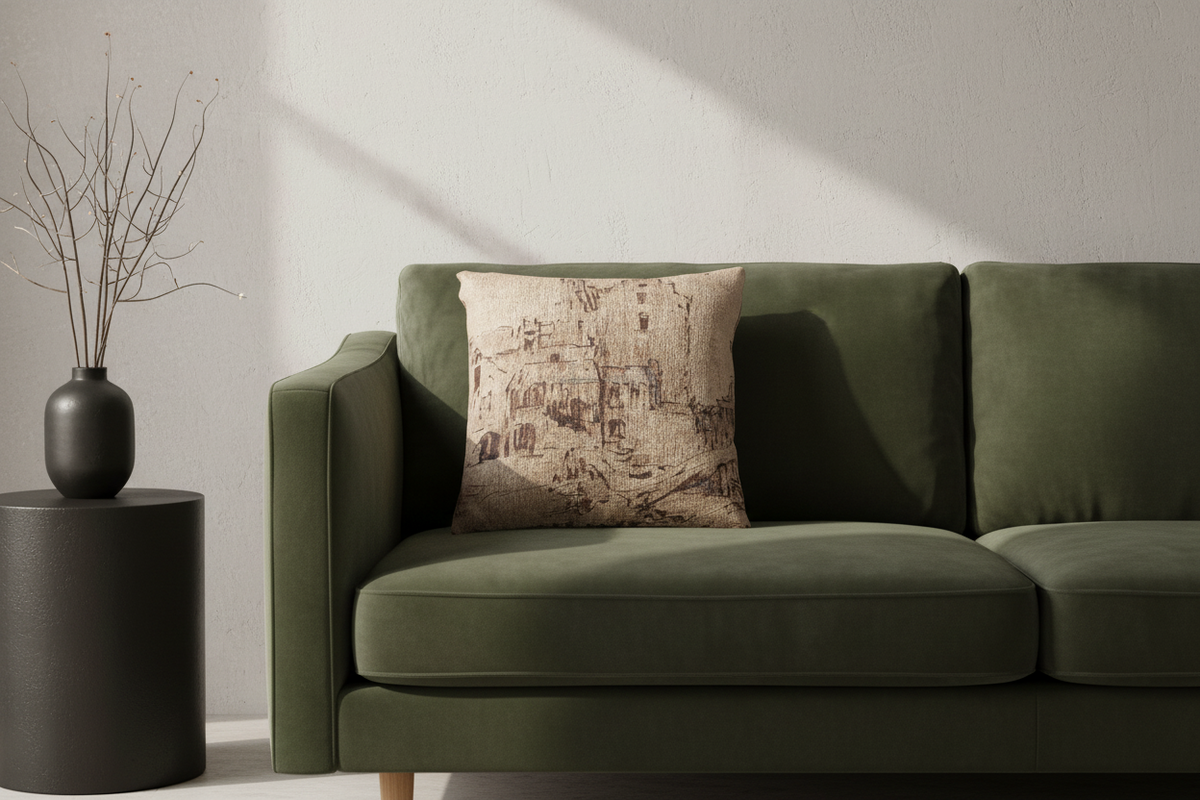Kostverloren Castle in Decay — Rembrandt Pillow