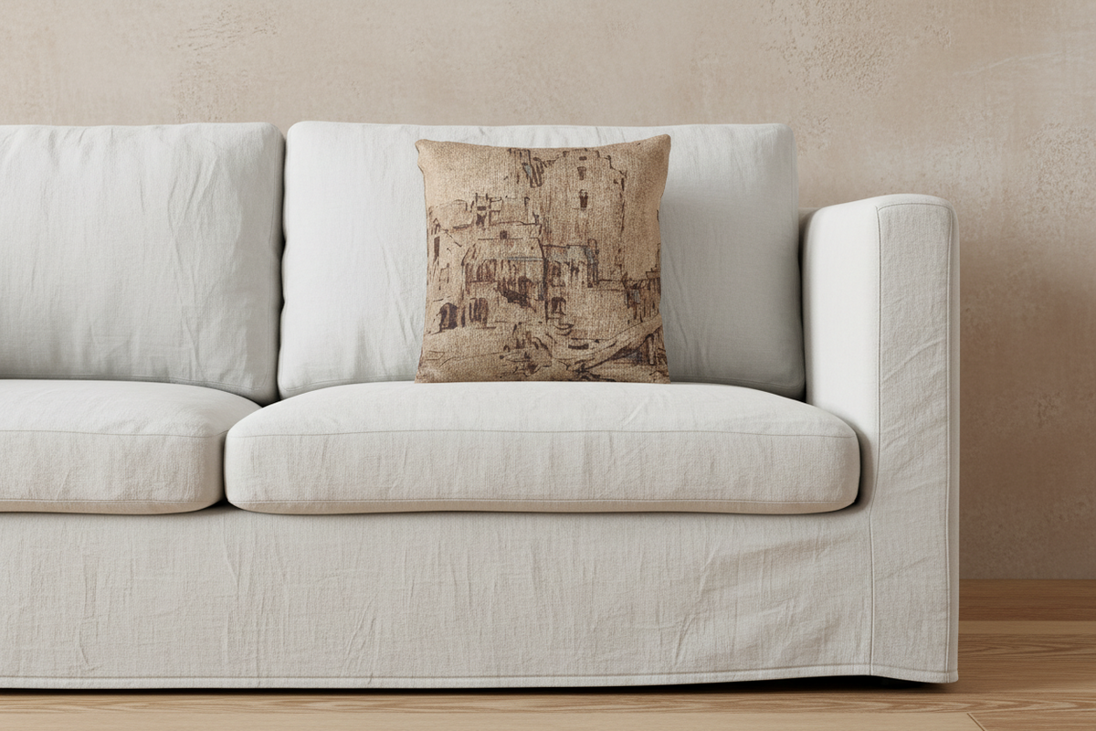 Kostverloren Castle in Decay — Rembrandt Pillow