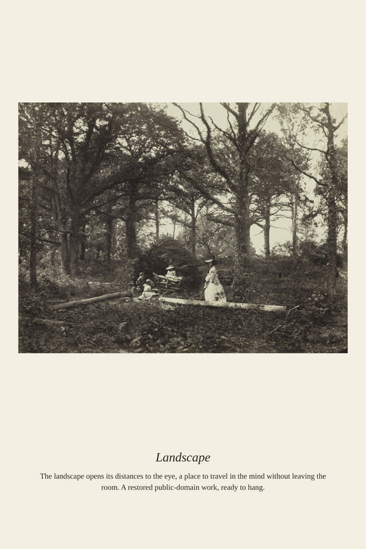 Landscape (5) - Antique Landscape Print