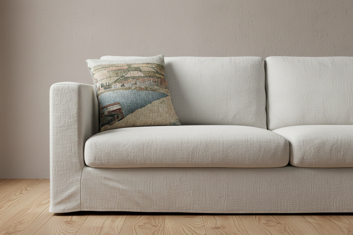 Les Andelys, Côte d'Aval — Signac Pillow