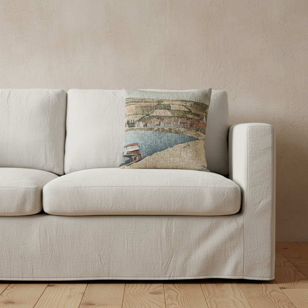 Les Andelys, Côte d'Aval — Signac Pillow