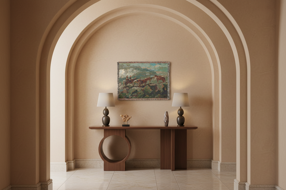 Mount Washington — Homer Tapestry Blanket