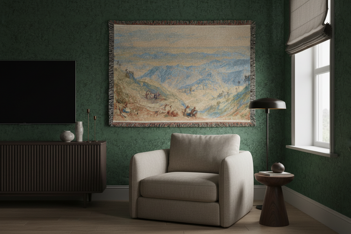 Mussooree and the Dhoon — Turner Tapestry Blanket