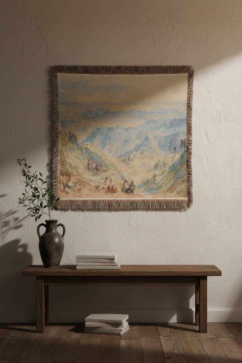 Mussooree and the Dhoon — Turner Tapestry Blanket