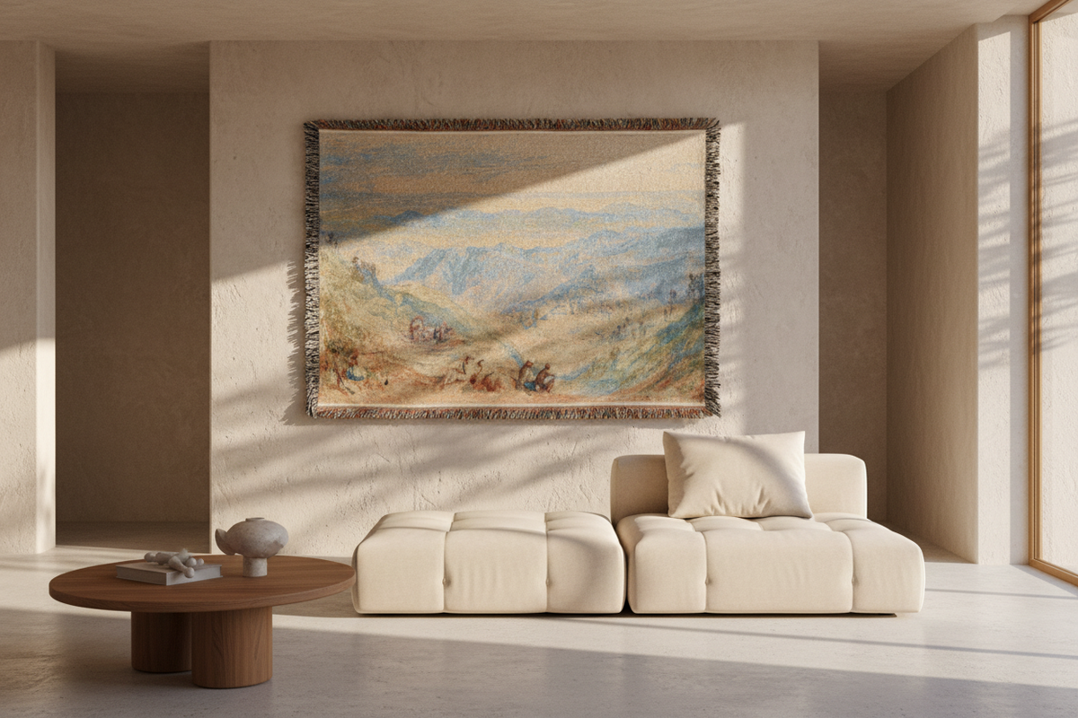 Mussooree and the Dhoon — Turner Tapestry Blanket