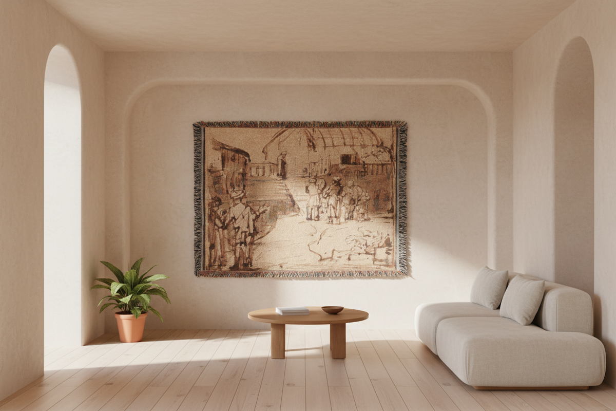 Noah's Ark — Rembrandt Tapestry Blanket