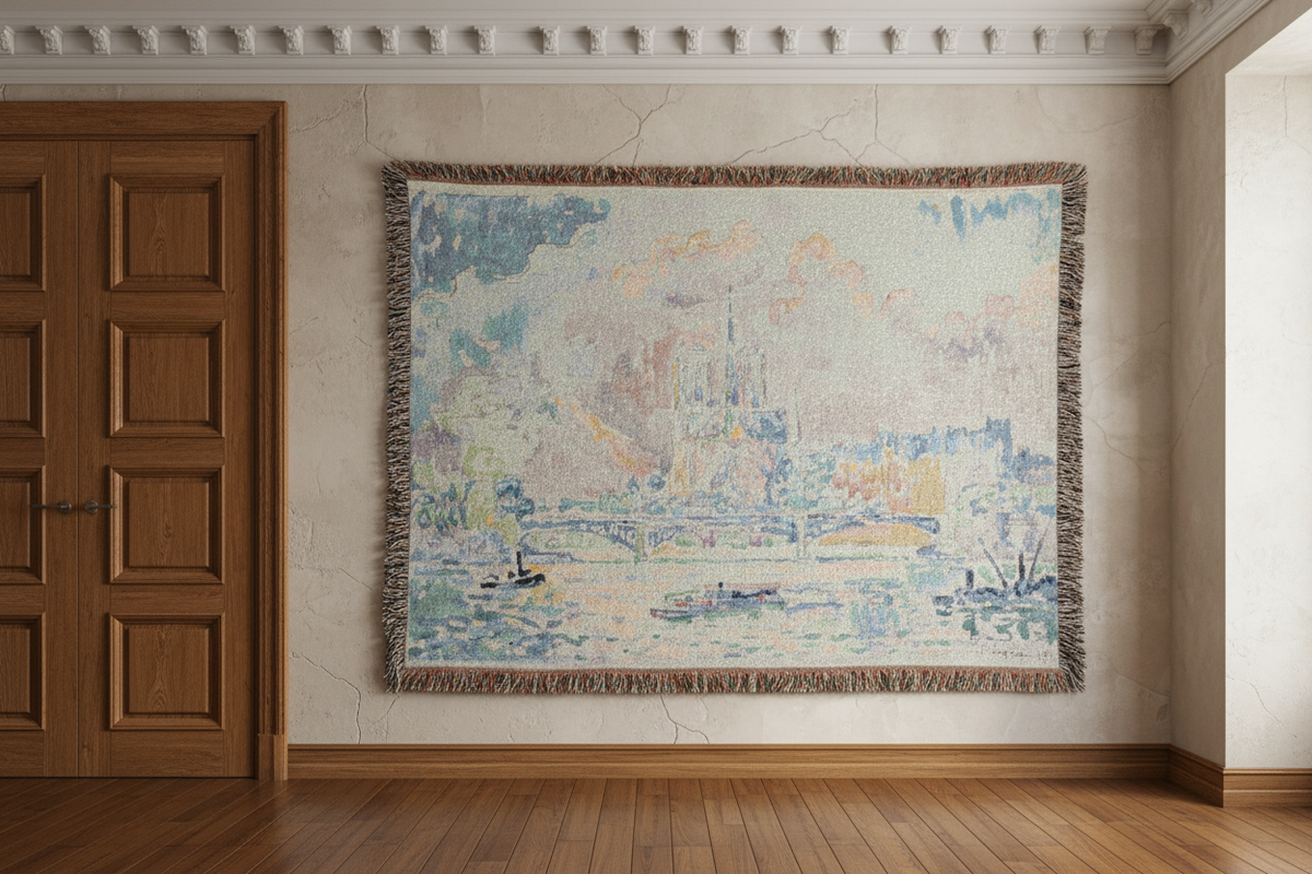 Notre Dame — Signac Tapestry Blanket