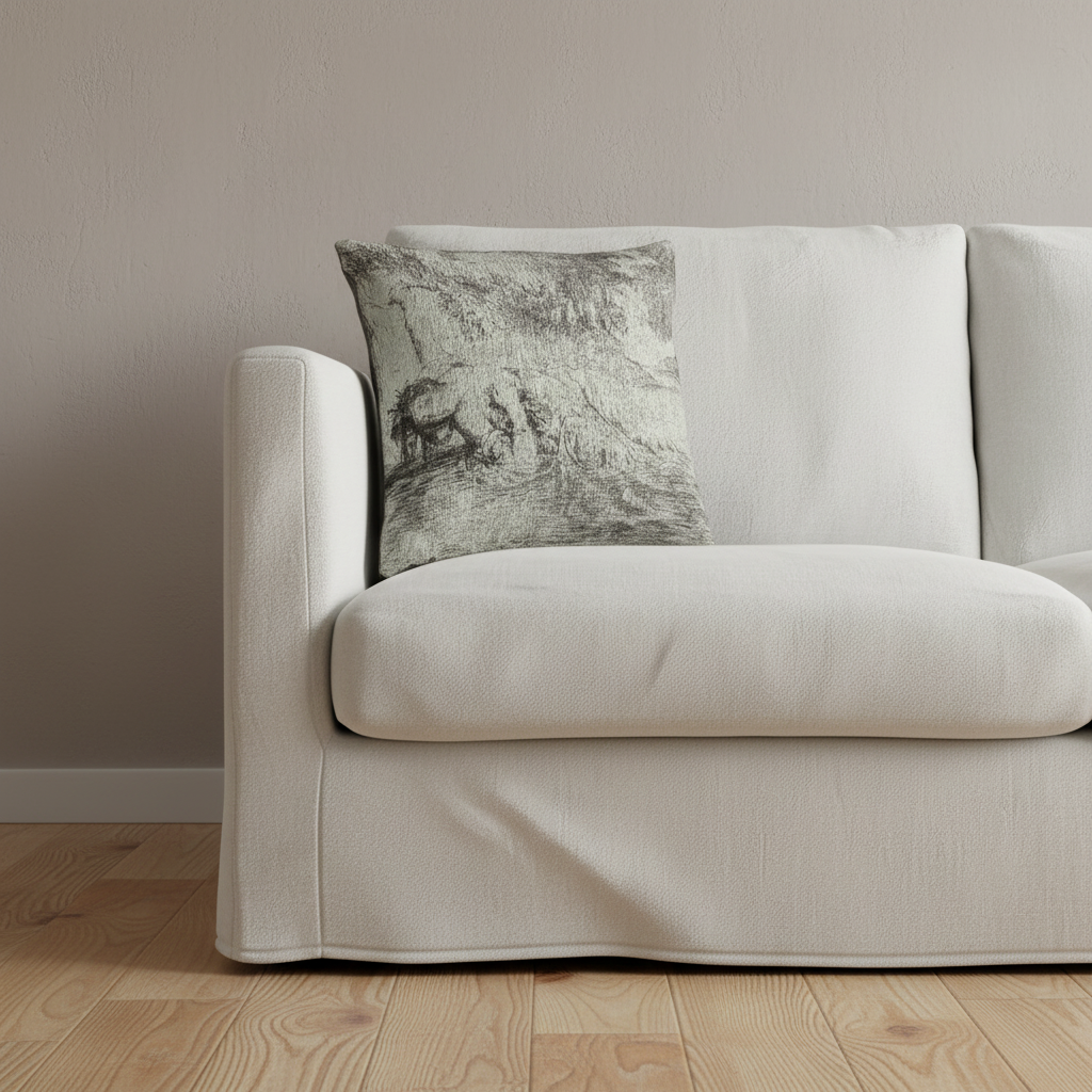 Ophelia's Death — Delacroix Pillow