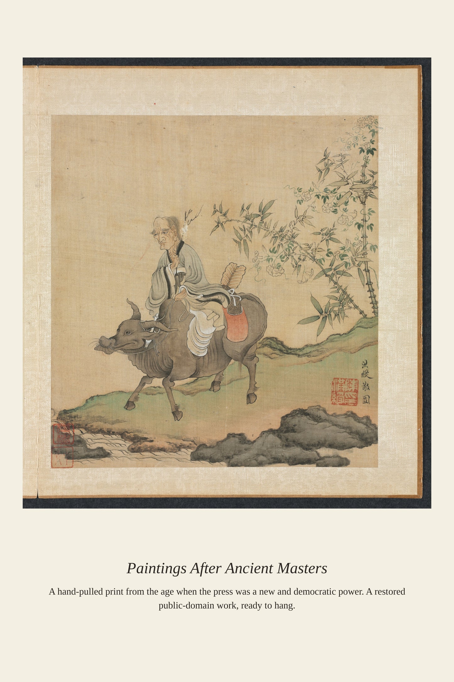 Paintings After Ancient Masters (10) - Antique Art Print