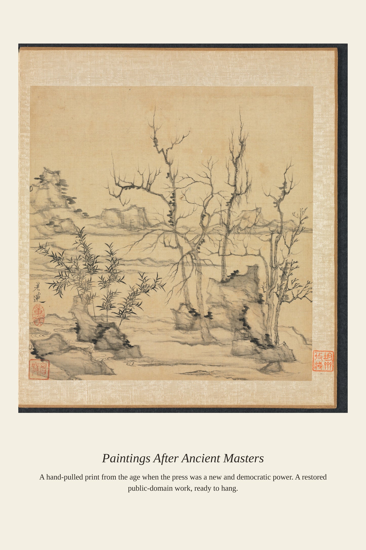 Paintings After Ancient Masters (4) - Antique Art Print