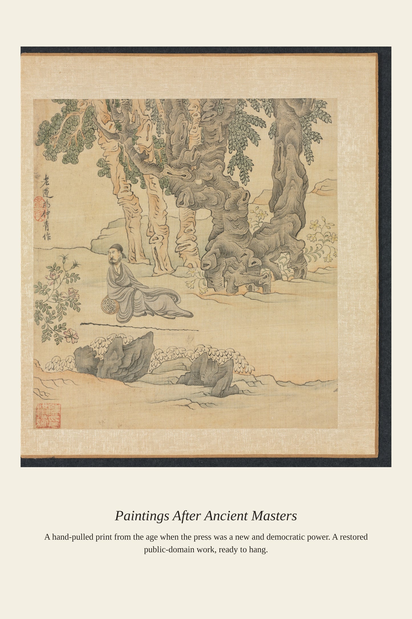 Paintings After Ancient Masters (7) - Antique Art Print