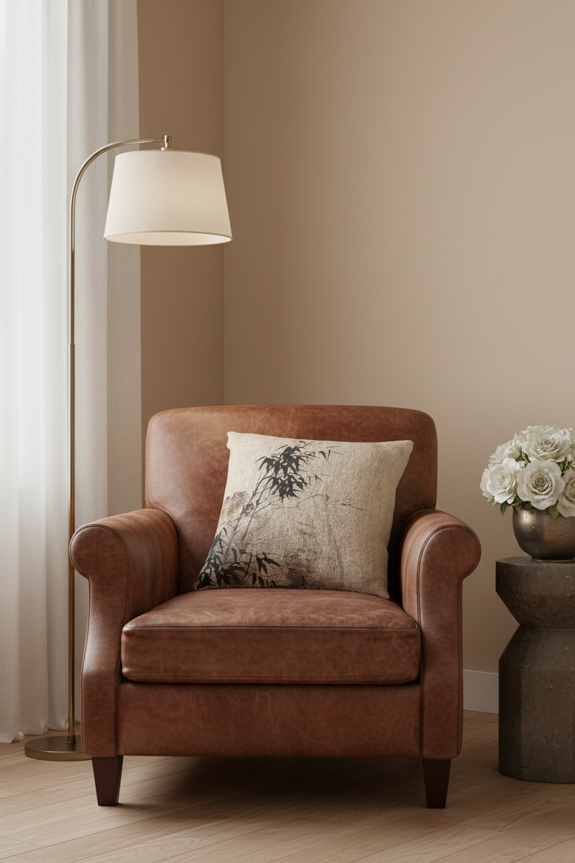 Partridges and Bamboo Pillow