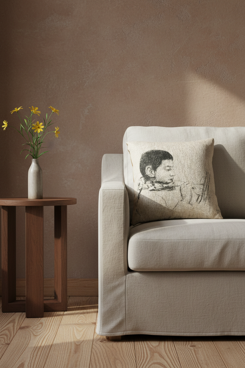Portrait Lucien Pissarro — Pissarro Pillow