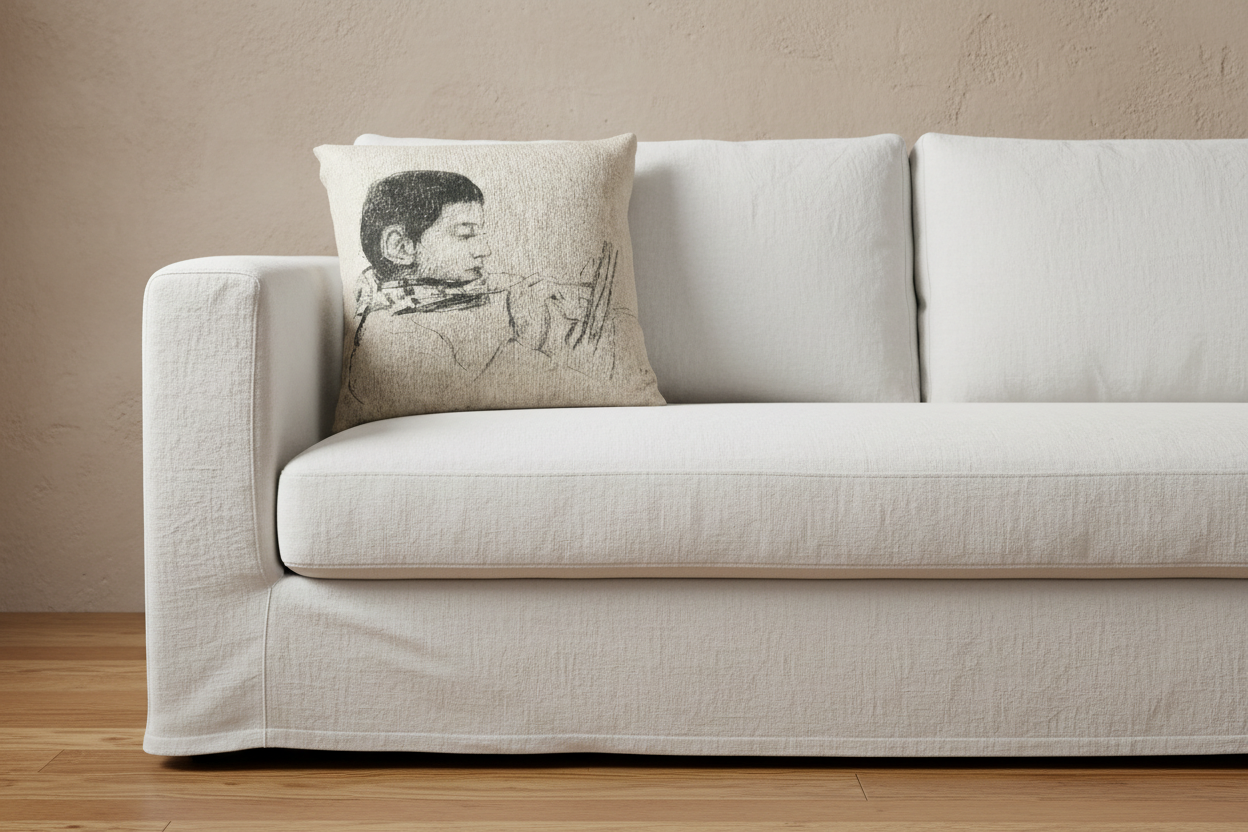 Portrait Lucien Pissarro — Pissarro Pillow