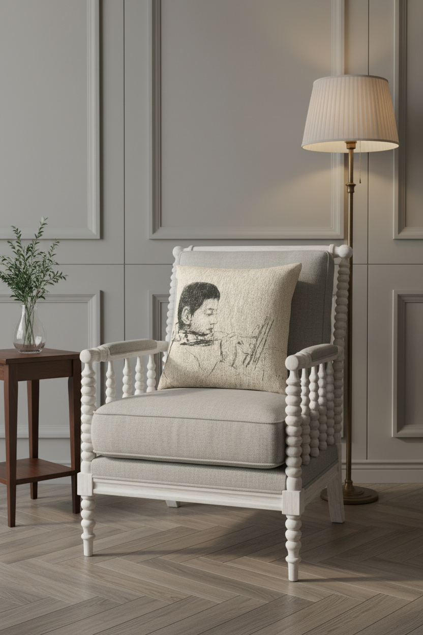 Portrait Lucien Pissarro — Pissarro Pillow