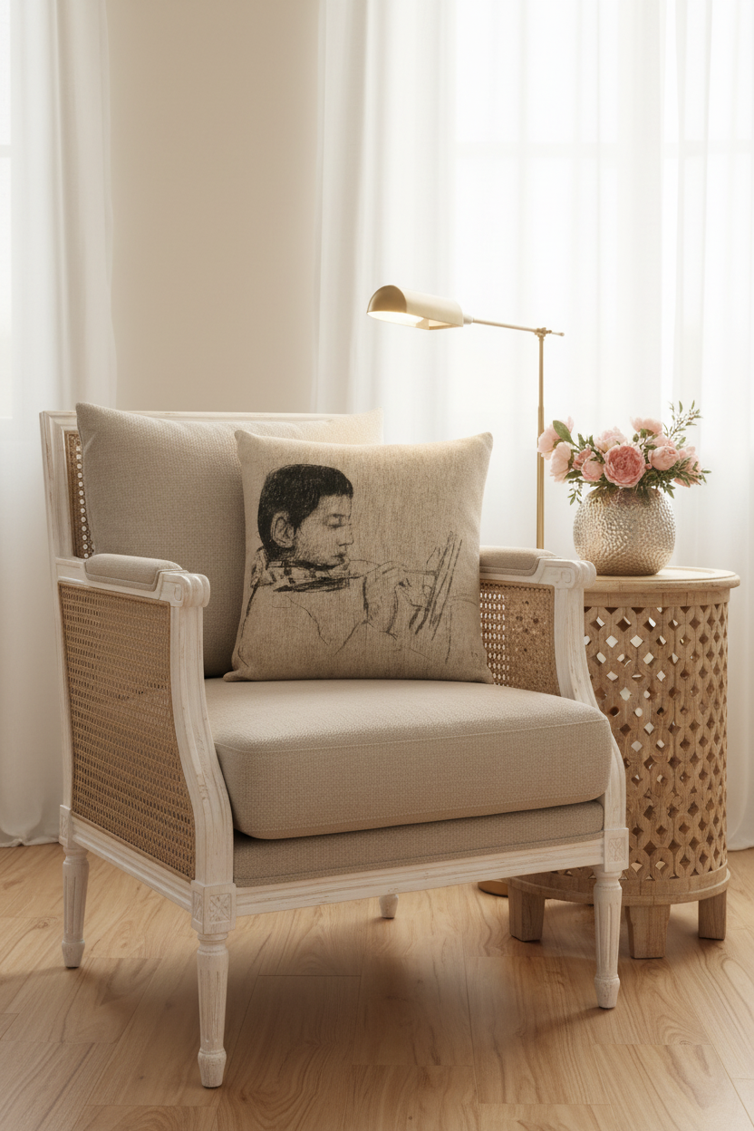 Portrait Lucien Pissarro — Pissarro Pillow