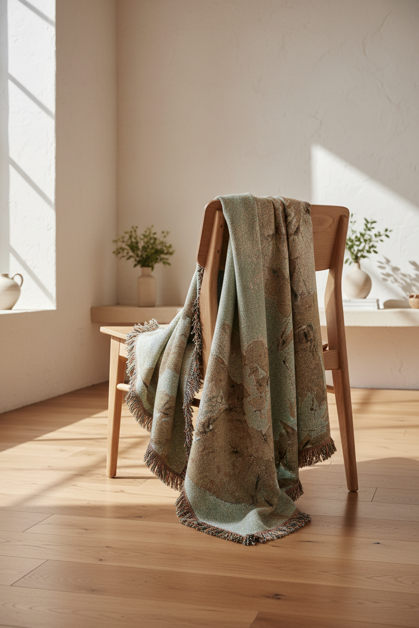 Punchinellos Cooking — Tiepolo Tapestry Blanket
