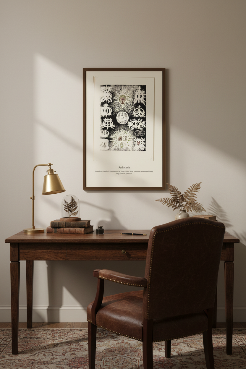 Radiolaria — Antique Art Print