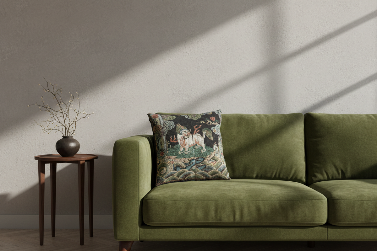 Rank Badge (Buzi) III Pillow