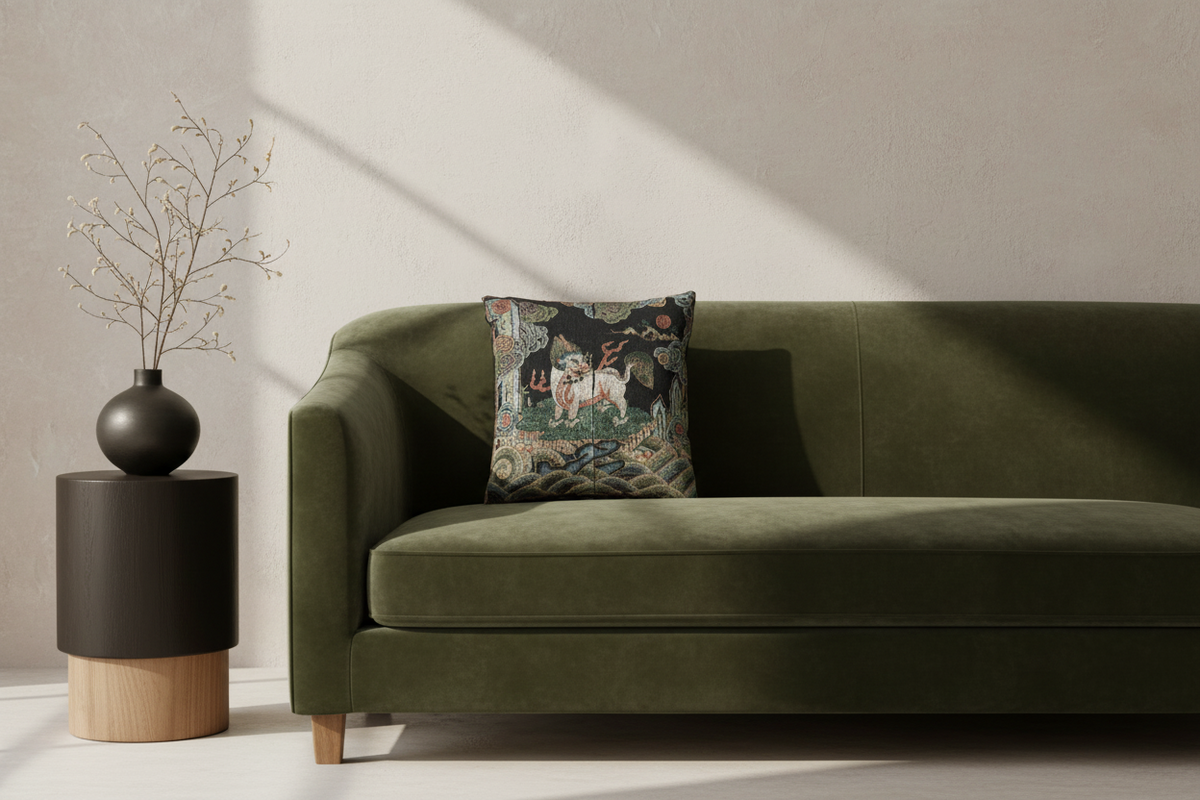 Rank Badge (Buzi) III Pillow