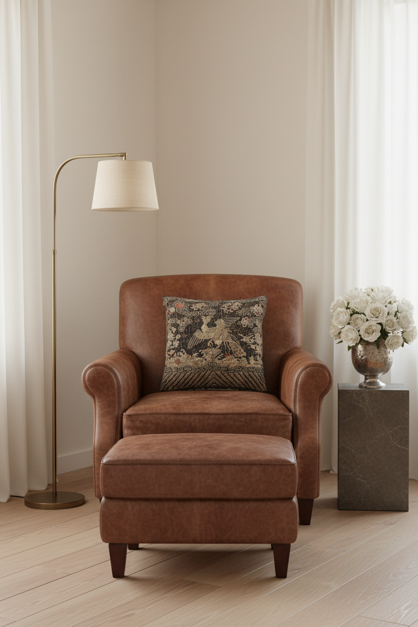 Rank Badge (Buzi) VII Pillow