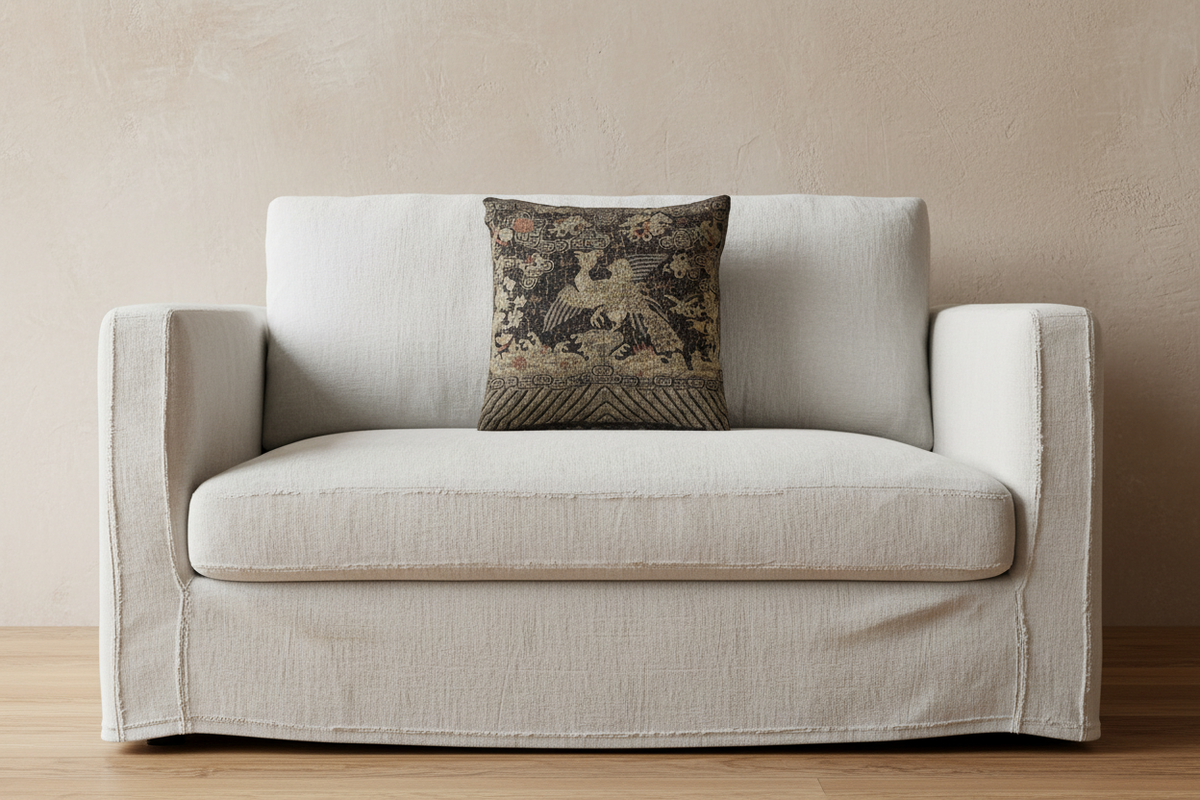 Rank Badge (Buzi) VII Pillow